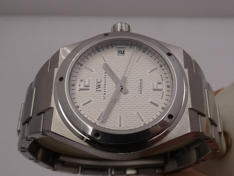 IWC Ingenieur Automatic Midsize 34mm 4515 Automatico Guillochè Dial Braccialato Acciaio ANNI 2000