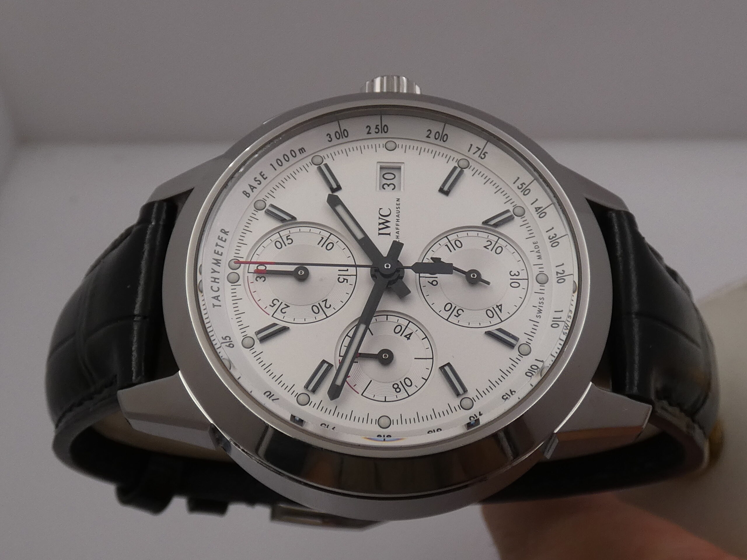 Cronografo IWC Ingenieur IW3807 EDIZIONE "W 125" BOX&PAPERS Anno 2018 Automatico Titanio Edizione Speciale 750 pz