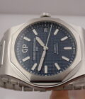 Girard Perregaux Laureato 81010 WITH PAPERS Anno 2021 TOP CONDITION Guillochè Blue Dial Automatico Acciaio