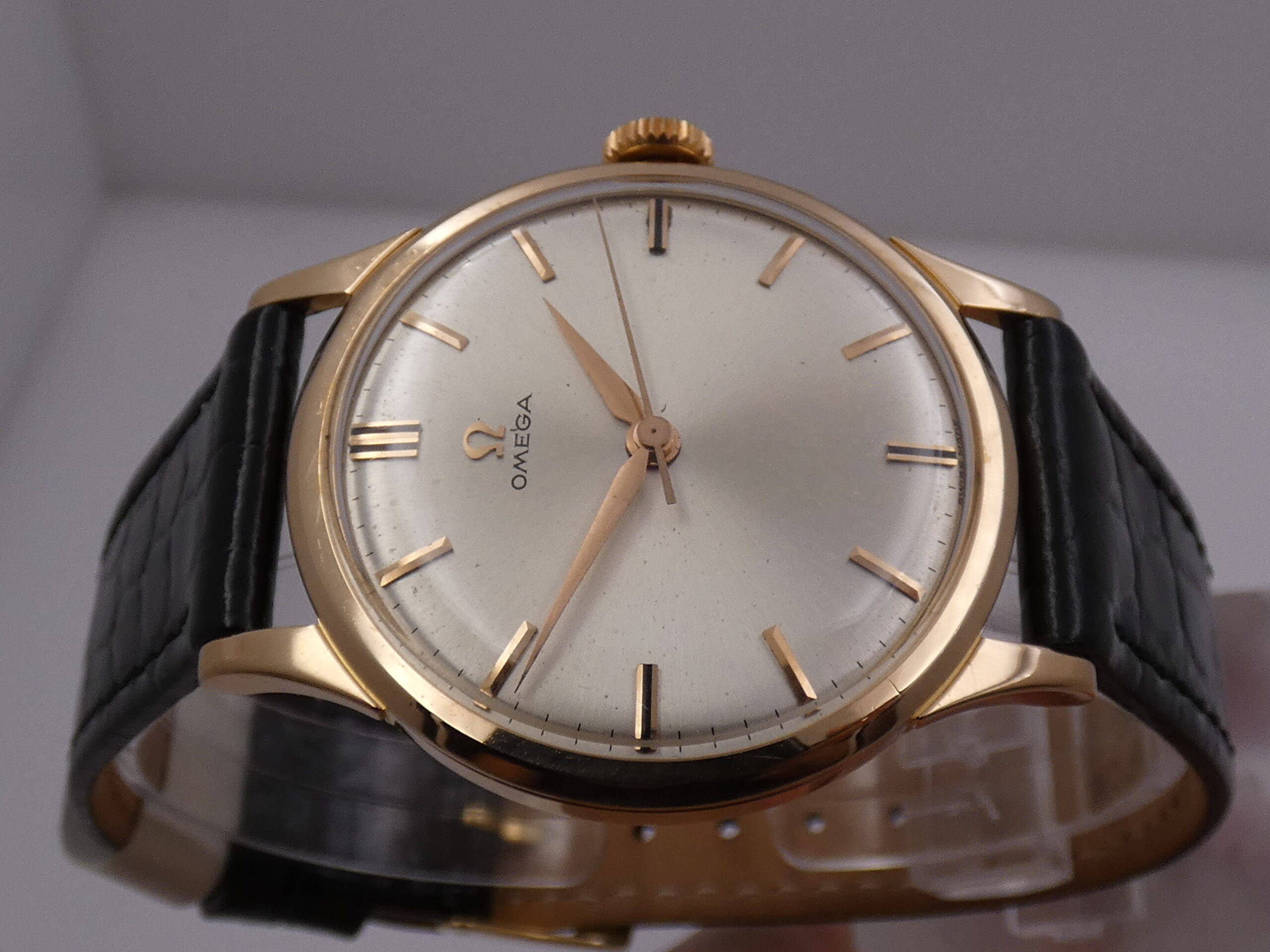 Omega Classic Vintage 131.009 Oro Rosa 18Kt FROM 1962 Manuale Calibro Omega 286