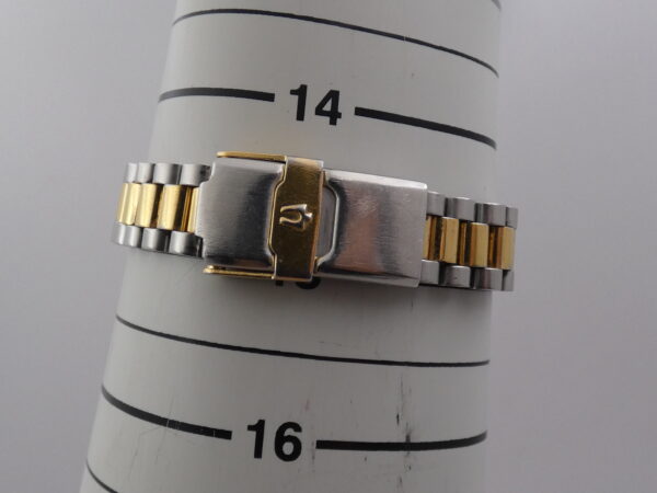 Bulova Super Seville Date Lady 26mm 18Kt G.F. & Acciaio Automatico Anni 90 Bracciale President