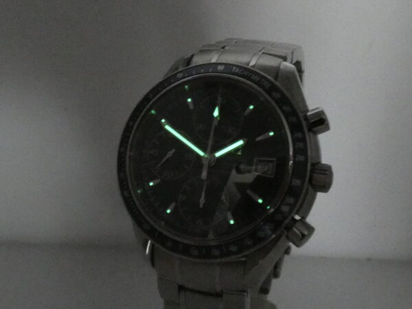 Cronografo Omega Speedmaster Date WITH PAPERS Anno 2017 3212.80.00 BLUE DIAL Automatico Acciaio