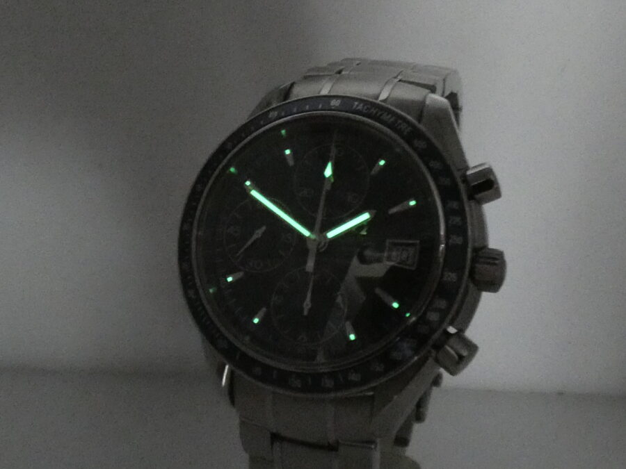 Cronografo Omega Speedmaster Date WITH PAPERS Anno 2017 3212.80.00 BLUE DIAL Automatico Acciaio - immagine 11