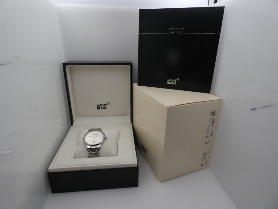 Montblanc Star Classique 108768 NEW BOX PAPERS & STICKERS Anno 2025 Braccialato - immagine 11