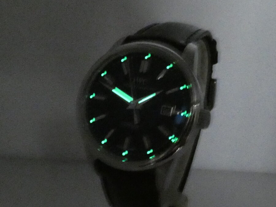 IWC Ingenieur Automatico EDIZIONE 2008 IW3233 BOX&PAPERS Black Dial Anno 2010 Acciaio - immagine 12