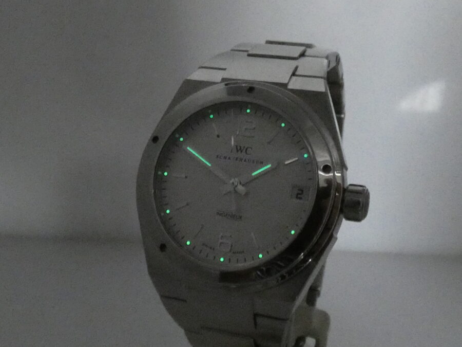IWC Ingenieur Automatic Midsize 34mm 4515 Automatico Guillochè Dial Braccialato Acciaio ANNI 2000 - immagine 12