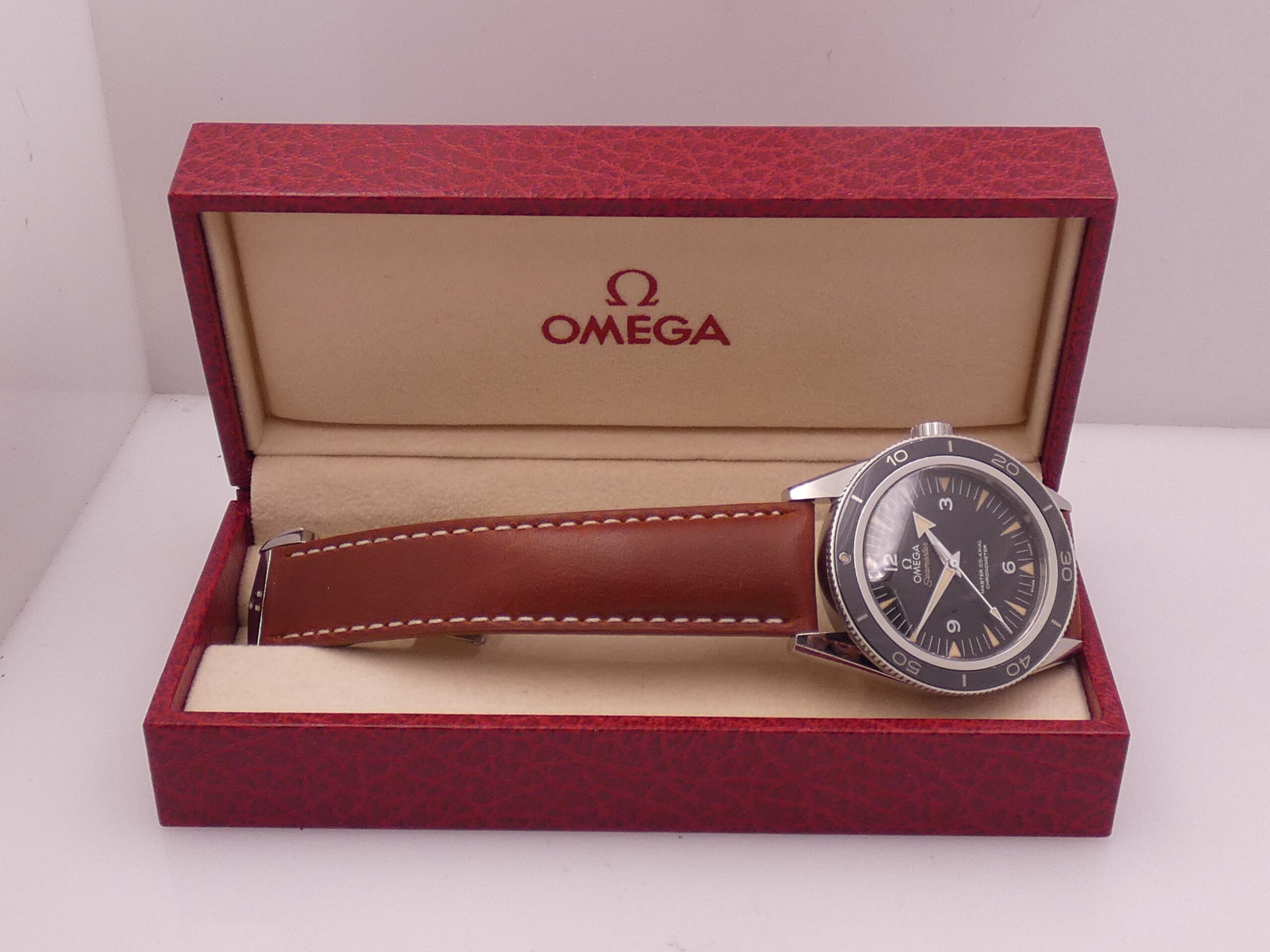 Omega Seamaster 300 Master Co-Axial Chronometer GHIERA CERAMICA Automatico Acciaio - immagine 12
