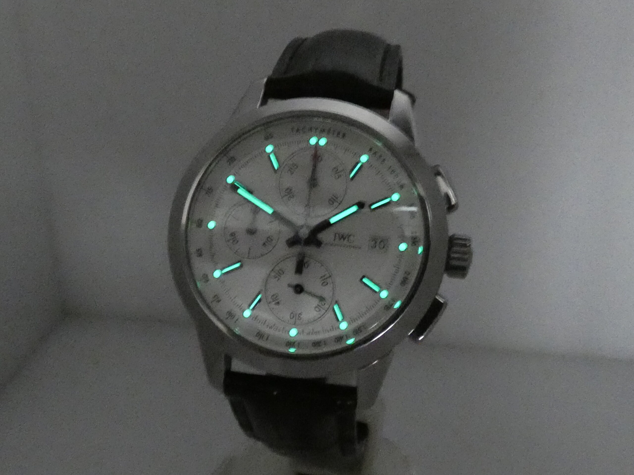 Cronografo IWC Ingenieur IW3807 EDIZIONE "W 125" BOX&PAPERS Anno 2018 Automatico Titanio Edizione Speciale 750 pz - immagine 12