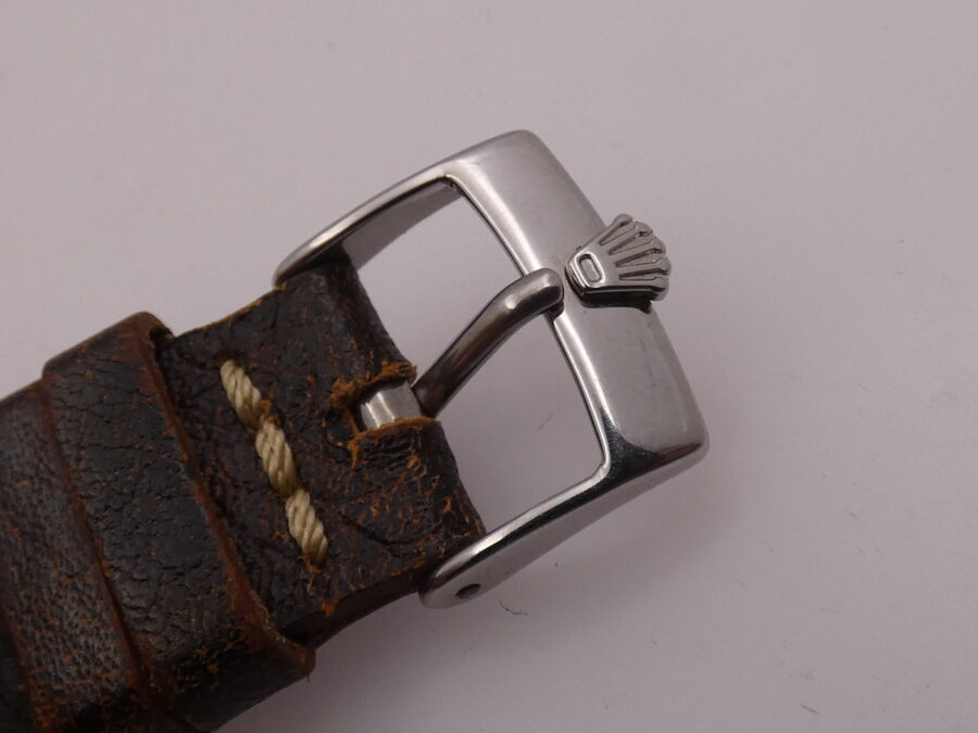 Rolex Oyster Perpetual Date 6534 GILT DIAL Roulette ANNO 1959 Automatico Acciaio Rotore a Farfalla - immagine 12