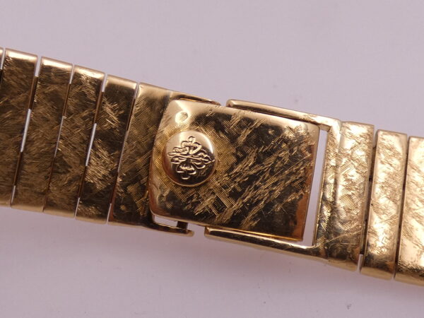 Patek Philippe Bracciale Corteccia Oro Massiccio 18Kt For Caltrava Vintage 16mm