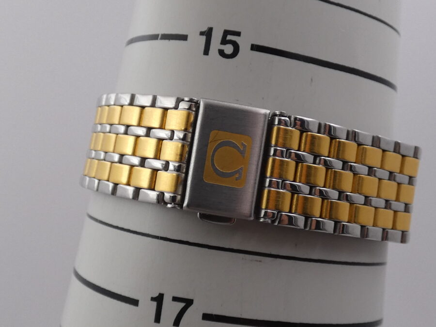 Omega Genève From 1972 Automatic Date 18Kt G.F. TOP CONDITION Ref. 166.763 Braccialato - immagine 12