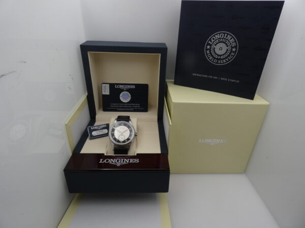 Longines Heritage Classic Tuxedo Automatico NEW BOX PAPERS & TAG PRICE L2.330.4 Anno 2025 MAI INDOSSATO