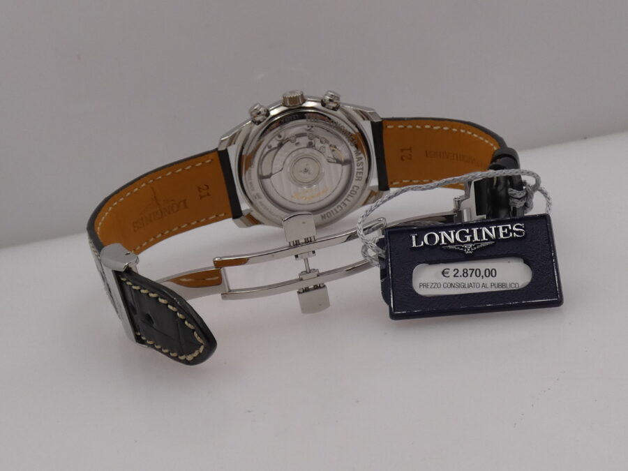 Cronografo Longines Master Collection NEW BOX PAPERS & TAG PRICE L2.629.4 Anno 2025 MAI INDOSSATO - immagine 12