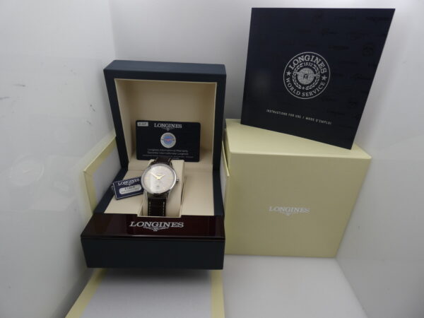 Longines Flagship Heritage L4.795.4 NEW BOX PAPERS & TAG PRICE Automatico Anno 2025 Mai Indossato