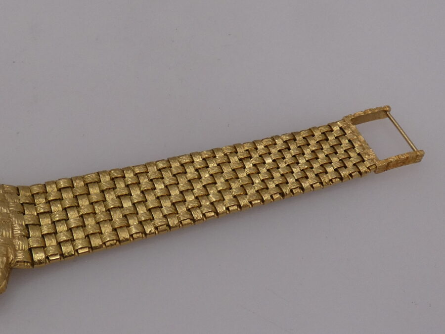 Vacheron Constantin NEW OLD STOCK 18Kt Square Basket 1970s Sigma Dial BOX & PAPERS Automatico Untouched - immagine 13