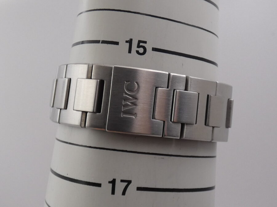 IWC Ingenieur Automatic Midsize 34mm 4515 Automatico Guillochè Dial Braccialato Acciaio ANNI 2000 - immagine 13