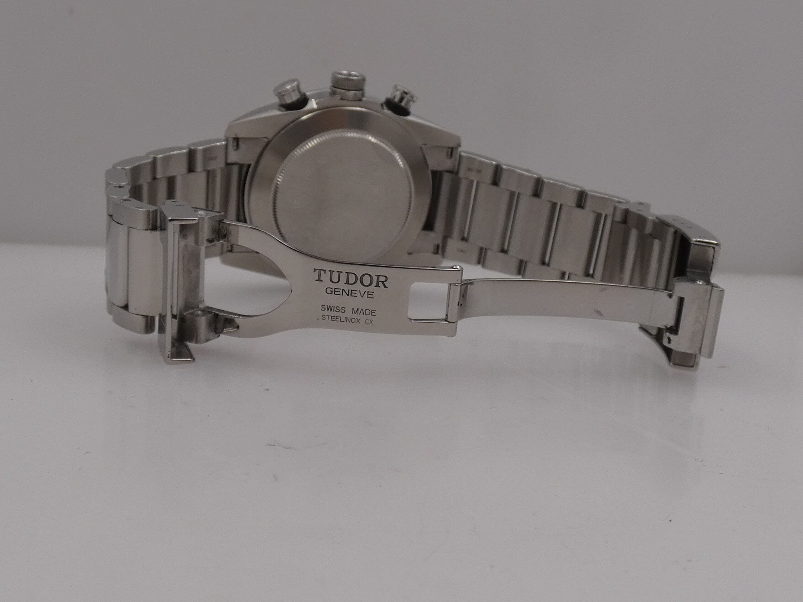 Cronografo Tudor Fastrider Chrono 42000 Black Dial Anno 2013 Automatico Acciaio Braccialato - immagine 13