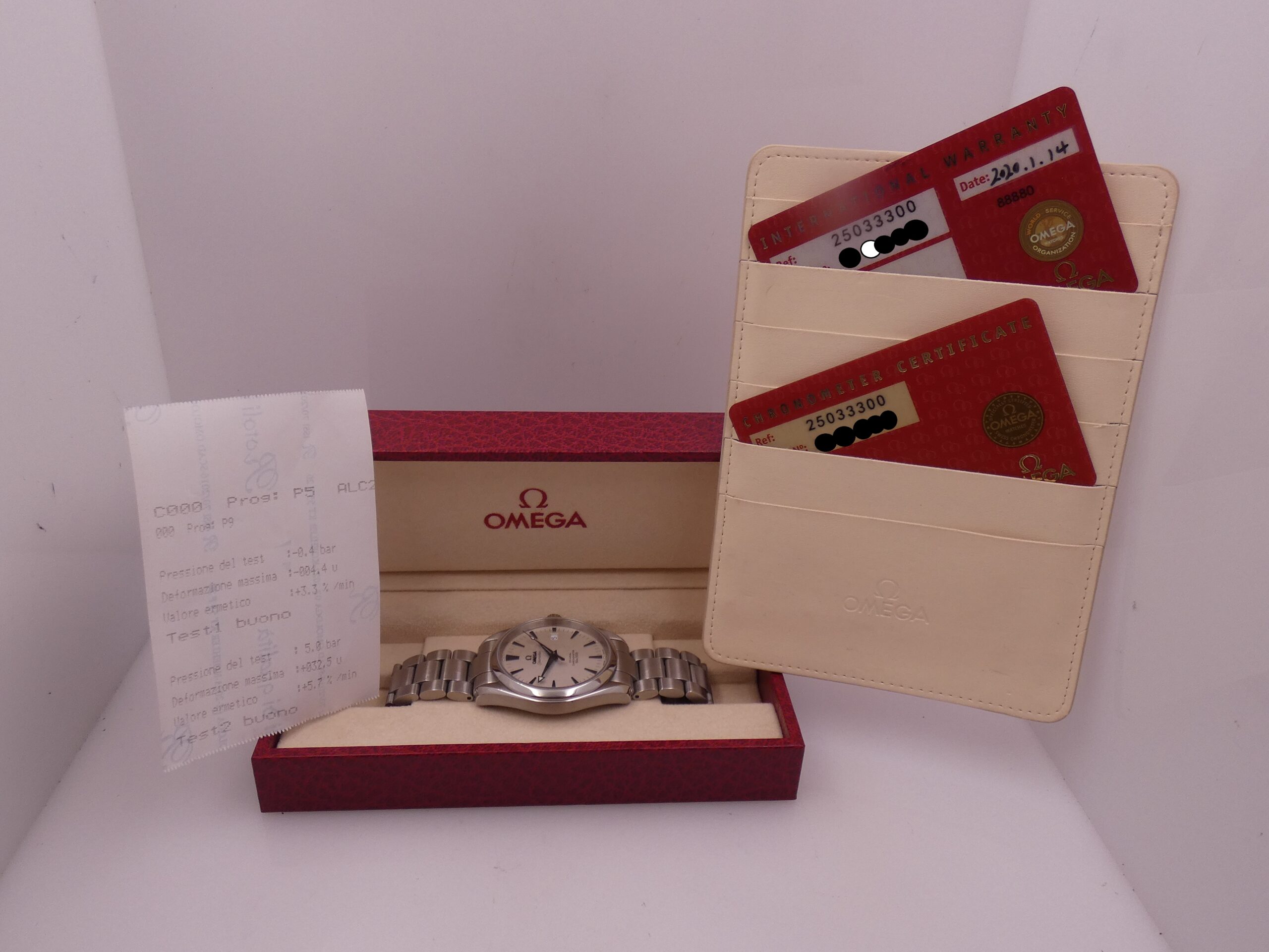 Omega Seamaster Aqua Terra Co-Axial Chronometer 2503.33.00 WITH PAPERS Anno 2020 Automatico Acciaio - immagine 13