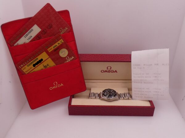 Omega Seamaster Professional 300m With PAPERS 2284.50.00 Anno 2020 Braccialato TOP For Ladies