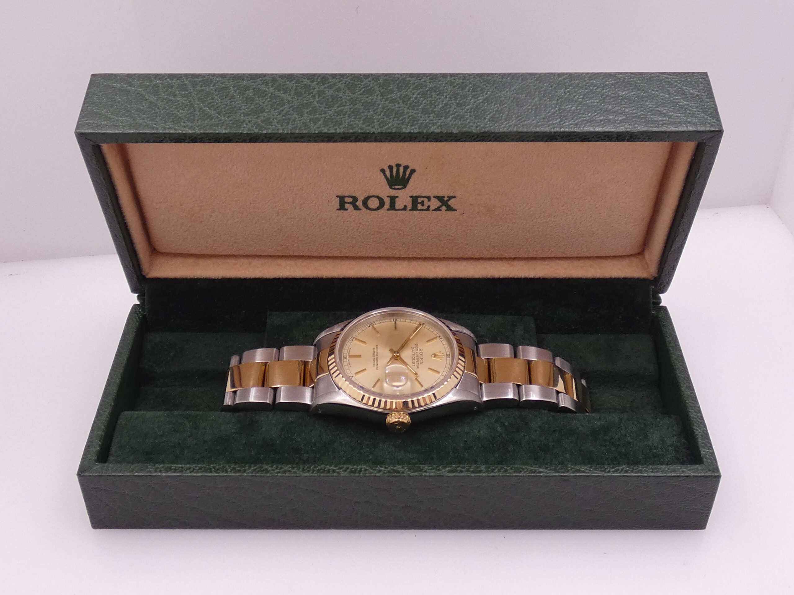 Rolex Datejust 36 16233 Acciaio & Oro 18Kt Anno 1994 Automatico Bracciale Oyster - immagine 13