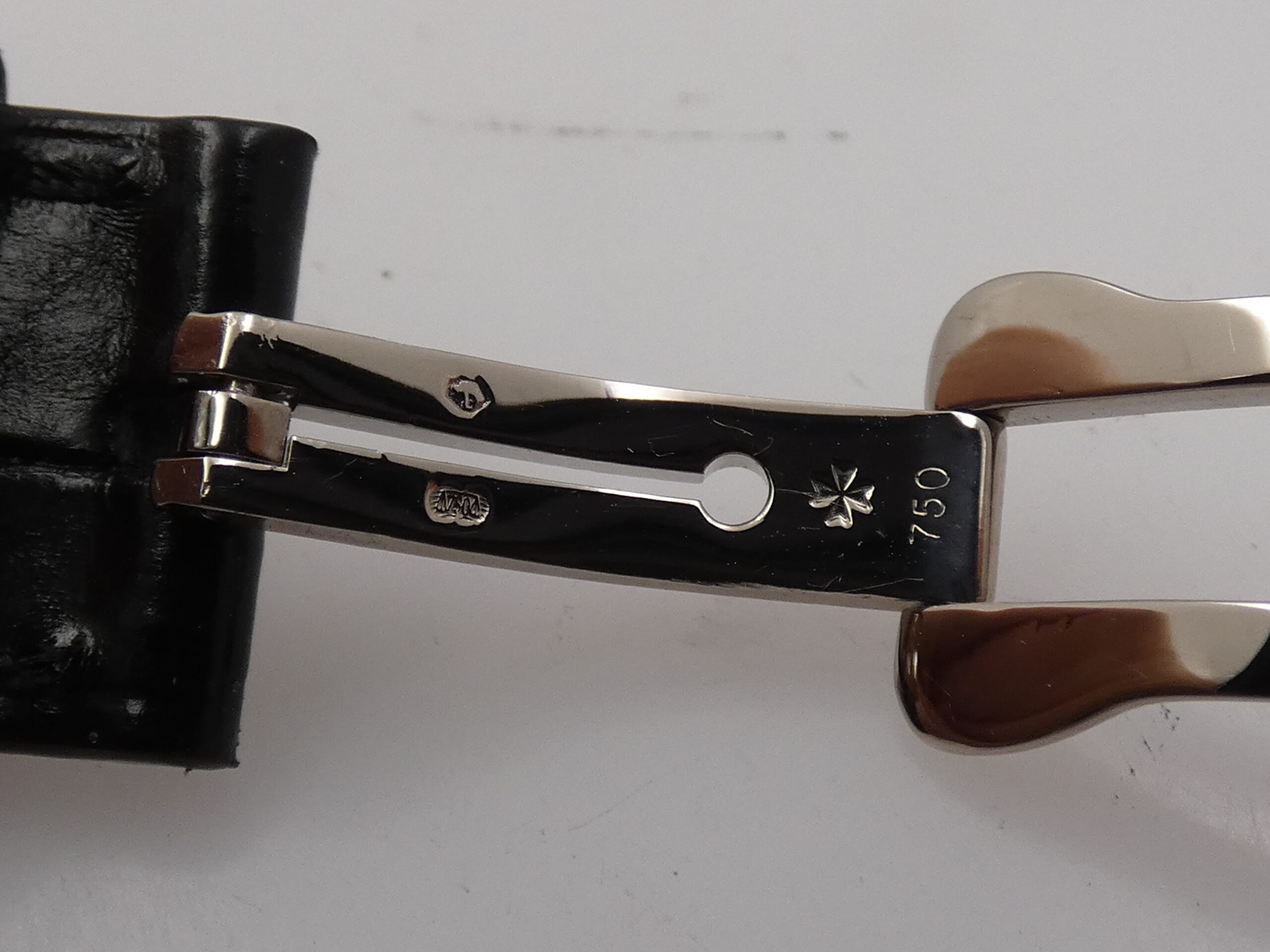 Vacheron Constantin 1972 MCMLXXII Asymmetric Diamonds Bezel Oro Bianco 18Kt Blue Dial TOP CONDITION 37010/000G Manuale FULL SET - immagine 14