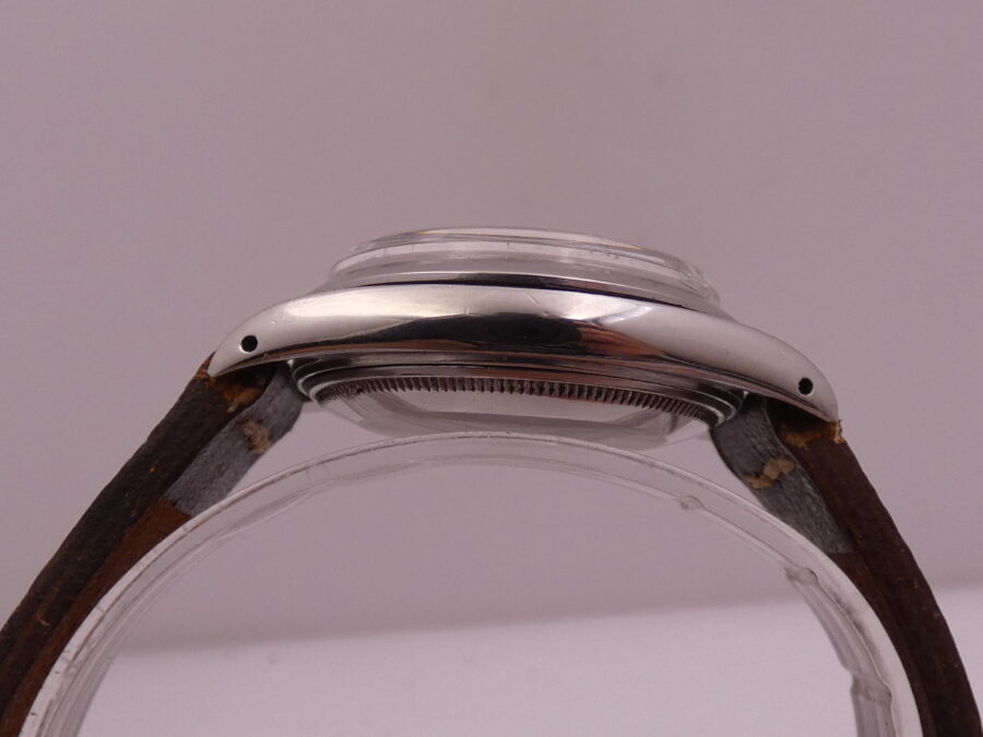 Rolex Oyster Perpetual Date 6534 GILT DIAL Roulette ANNO 1959 Automatico Acciaio Rotore a Farfalla - immagine 13