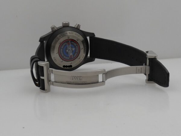 Cronografo IWC Pilot Top Gun Boutique Pilot Edition Flyback Chronograph Blue Index IW388003 BOX&PAPERS Ceramica Automatico Anno 2015 LIKE NEW