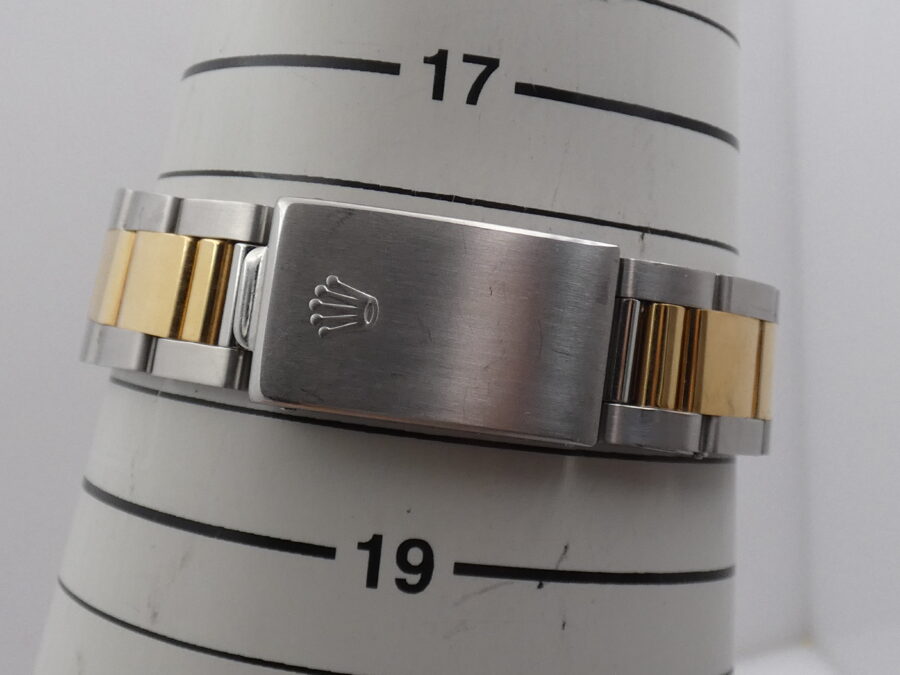 Rolex Datejust 36 16233 TOP CONDITION Oro Massiccio 18Kt & Acciaio BOX&PAPERS ITALIA Anno 1991 Mai Lucidato - immagine 13