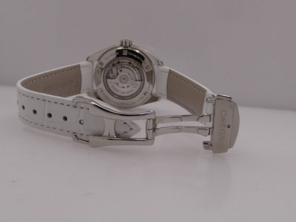 Omega Seamaster Aqua Terra Co-Axial 34mm With PAPERS Ottobre 2023 White Dial Automatico Acciaio TOP CONDITION For Ladies !!!