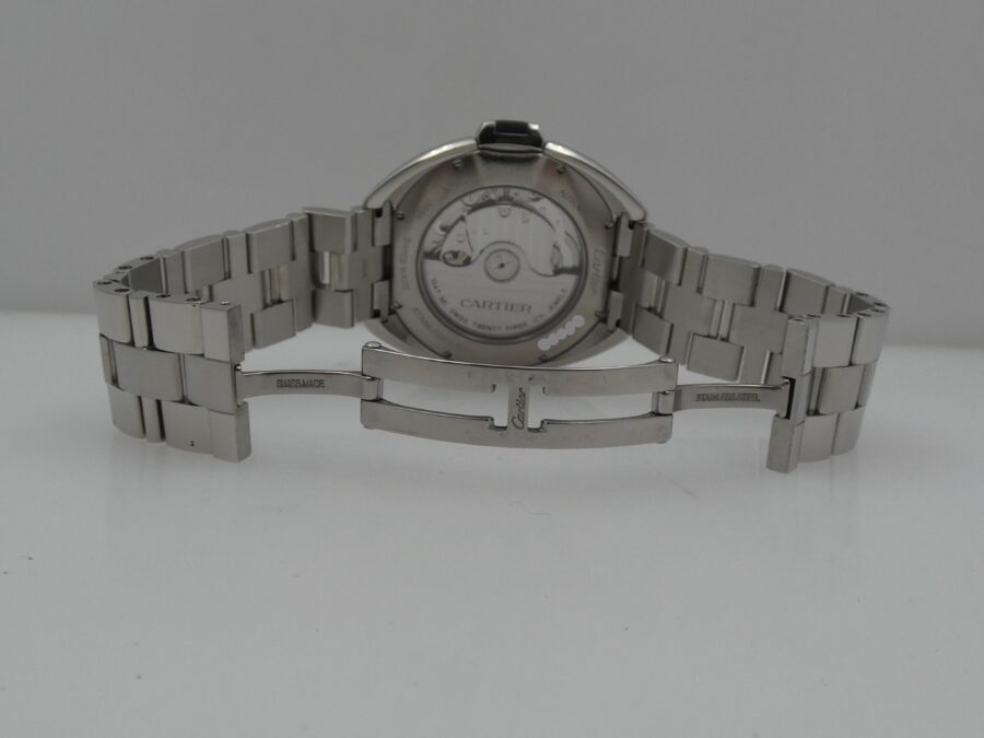 Cartier Clé de Cartier 40 mm WSCL0018 - 3850 Automatico Acciaio Braccialato - immagine 12