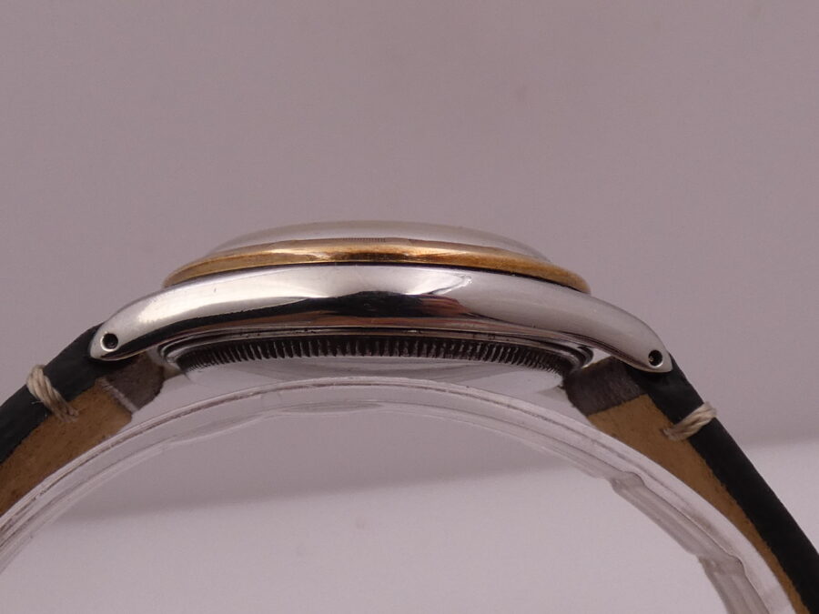 Rolex Oyster Precision 6082 Lunetta Thunderbird Oro 18Kt & Acciaio ANNO 1950 Carica Manuale Vintage - immagine 13