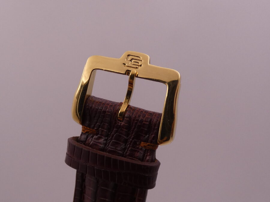 Schwarz Etienne Day Date GMT Oro Massiccio 18Kt WITH BOX TOP CONDITION 710401 Power Reserve Automatico Rotore Oro 21Kt - immagine 14