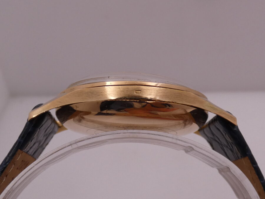 Cronografo Walker Bicompax  Oro Rosa 18Kt Jumbo 38mm Antimagnetico ANNI '50 Carica Manuale Calibro 248 Vintage - immagine 13