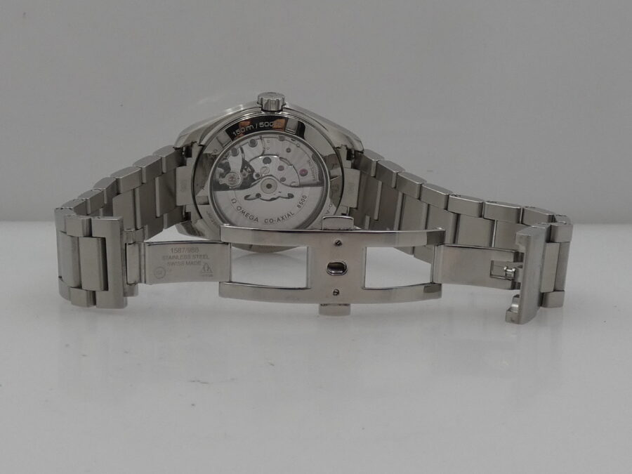 Omega Seamaster Aqua Terra 38.5mm CO-AXIAL WITH PAPERS ANNO 2020 TOP CONDITION Automatico Acciaio - immagine 12