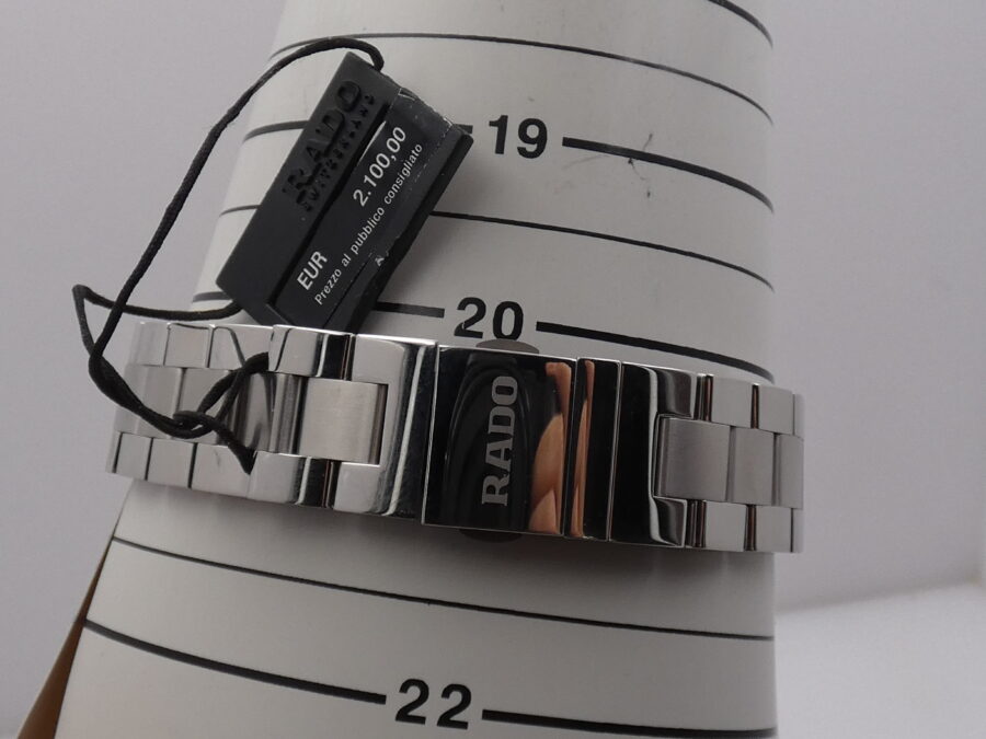 Rado HyperChrome R32115113 NEW WITH BOX & TAG PRICE Automatico Acciaio & Ceramos MAI INDOSSATO - immagine 14