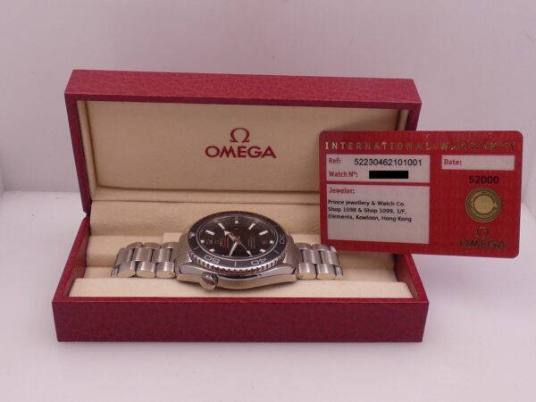 Omega Seamaster Planet Ocean "Sochi 2014" 600m With PAPERS Co-Axial Automatico Chronometer Acciaio 45,5mm EDIZIONE LIMITATA 2014 pcs