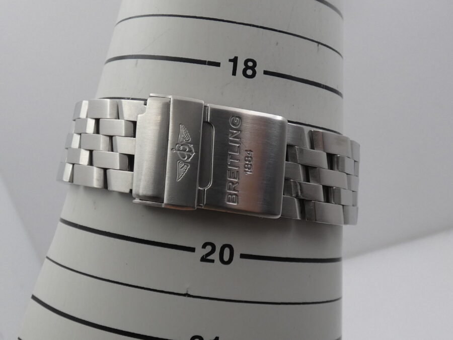 Cronografo Breitling Blackbird Big Date BOX&PAPERS Anno 2007 SERVICED in Breitling Automatic Chronometer A44359 Bracciale Pilot - immagine 14