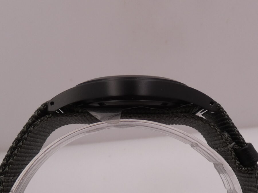Hamilton Khaki Field Mechanical NEW BOX&PAPERS Carica Manuale Acciaio Black PVD Mai Indossato Ref. H694090 - immagine 13