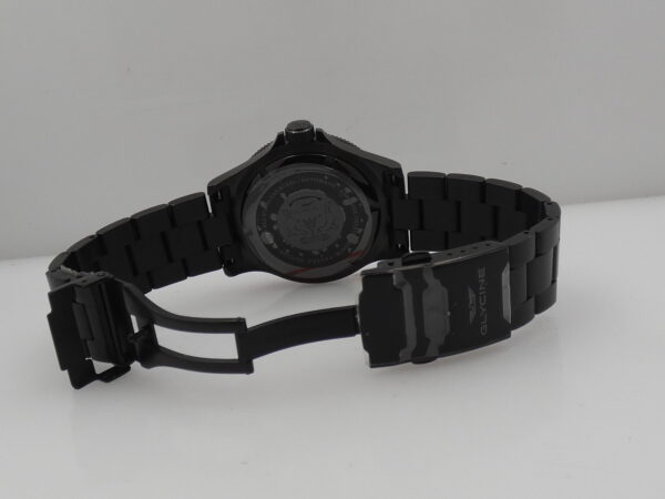 Glycine Combat SUB 42mm GL0079 NEW Automatico With BOX Acciaio Black PVD Mai Indossato