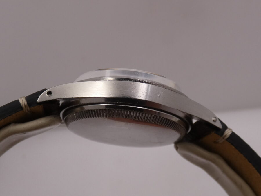 Rolex Oyster Perpetual 34 Rare Oyster Perpetual Big Bubbleback 6332 Ovettone Explorer Dial Automatico ANNO 1963 Acciaio - immagine 14