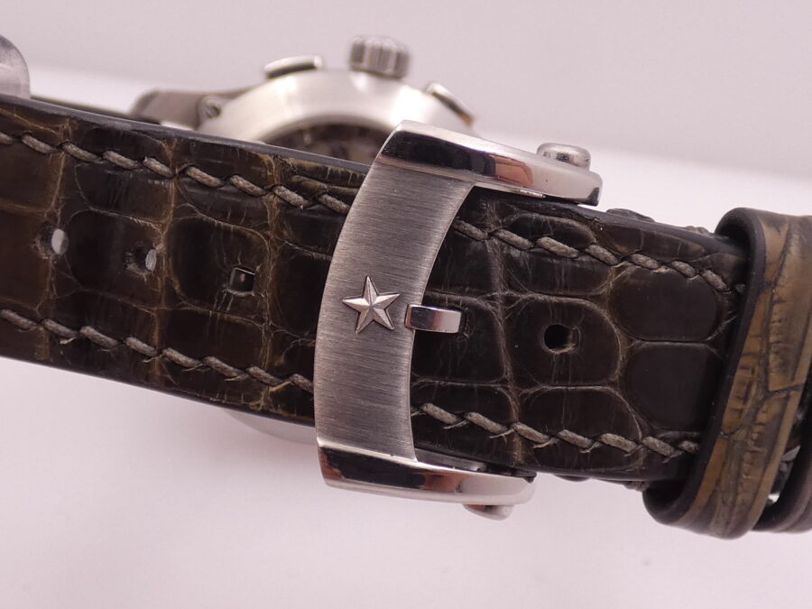 Cronografo Zenith El Primero Big Date Special Pilot 42mm 03.2410.4010 Automatico Acciaio - immagine 13