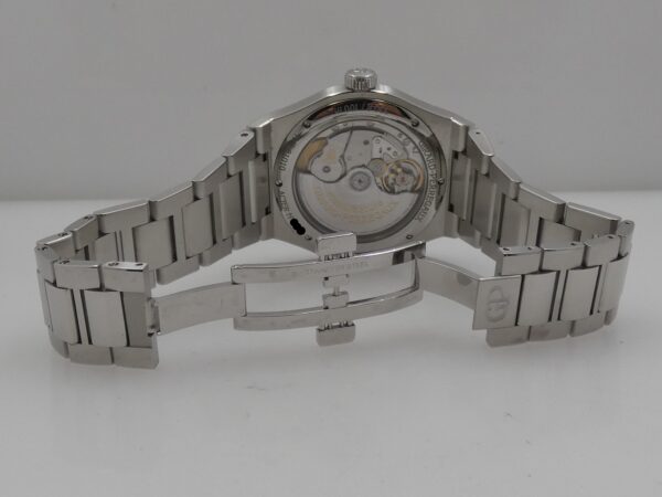 Girard Perregaux Laureato 81010 WITH PAPERS Anno 2021 TOP CONDITION Guillochè Blue Dial Automatico Acciaio