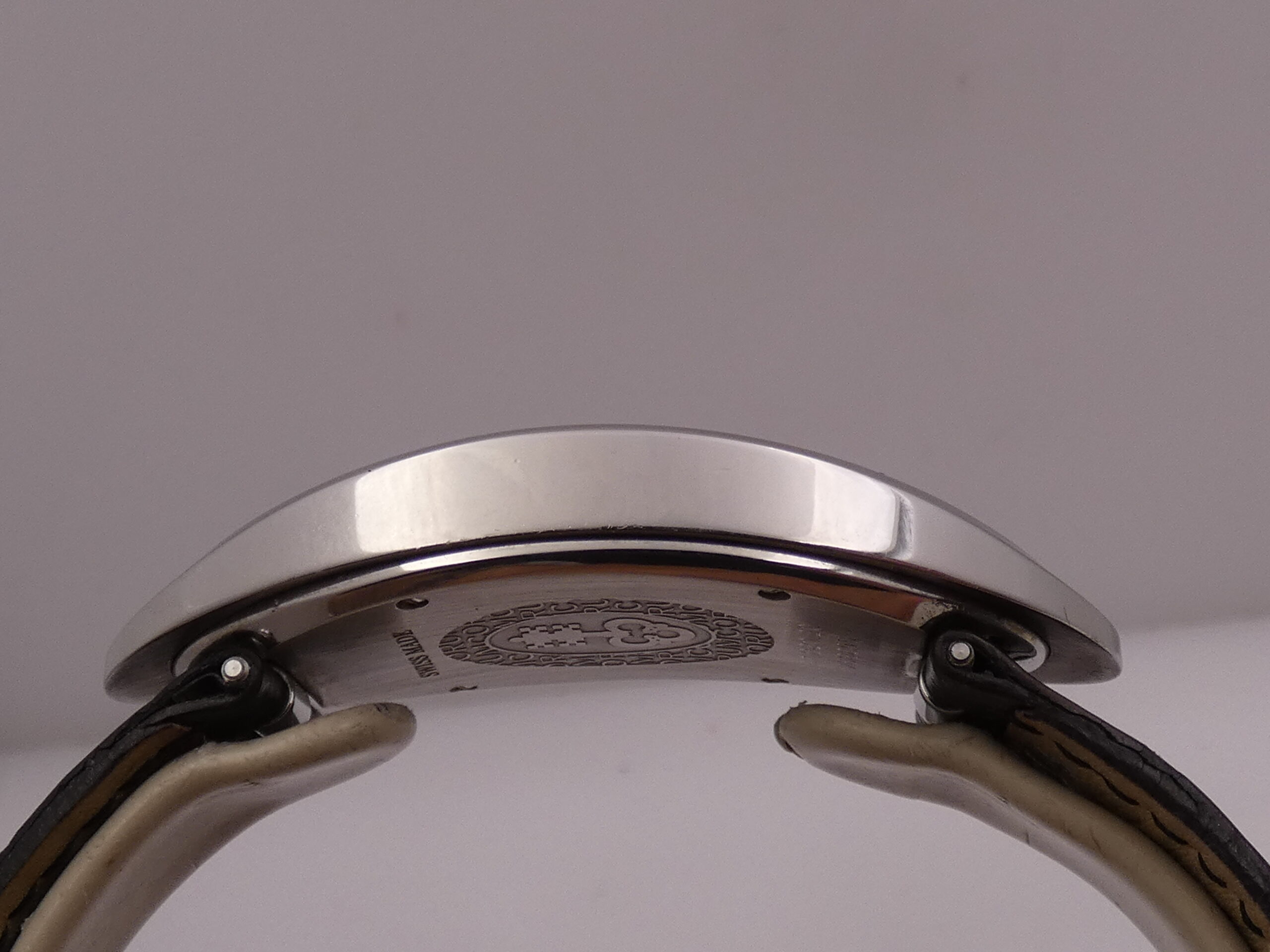 Corum Oval Bi-Time MOP DIAL Dual Crown 137.220.20 Acciaio ANNI 2000 For Ladies - immagine 14