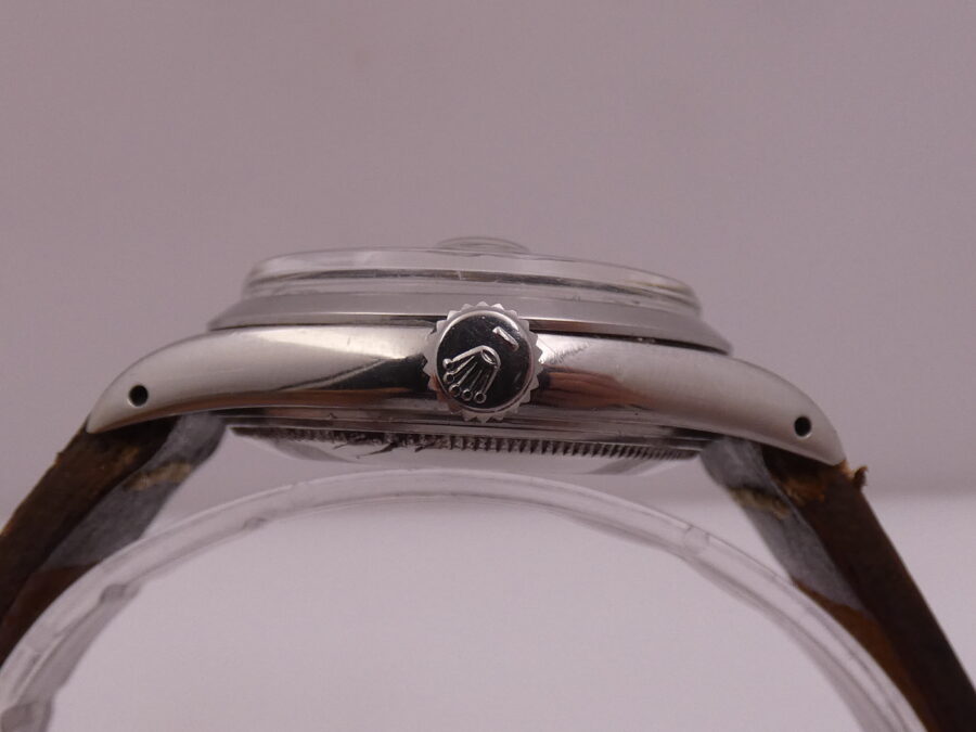 Rolex Oyster Perpetual Date 6534 GILT DIAL Roulette ANNO 1959 Automatico Acciaio Rotore a Farfalla - immagine 14
