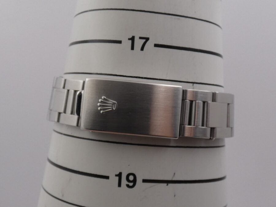 Rolex Oyster Perpetual Date 15200 Black Dial Automatico ANNO 1991 Oyster Bracelet Acciaio - immagine 14