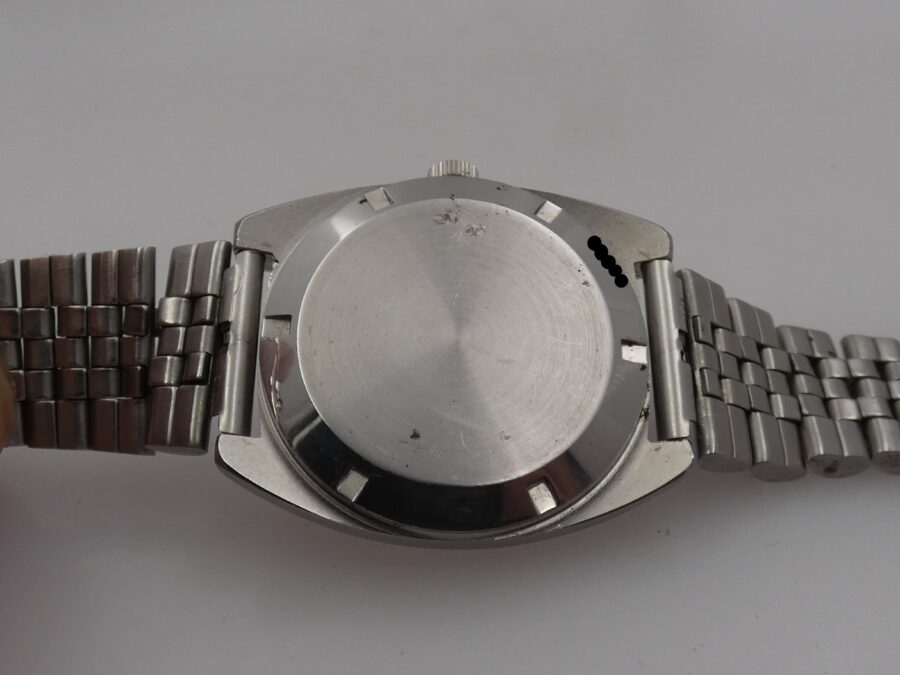 IWC Cushion 1828 Automatic PELLATON 8541B ANNI '70s Jubilee Bracelet Acciaio Vintage - immagine 14