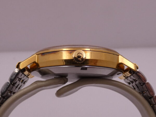 Omega Genève From 1972 Automatic Date 18Kt G.F. TOP CONDITION Ref. 166.763 Braccialato