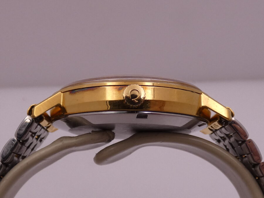 Omega Genève From 1972 Automatic Date 18Kt G.F. TOP CONDITION Ref. 166.763 Braccialato - immagine 14