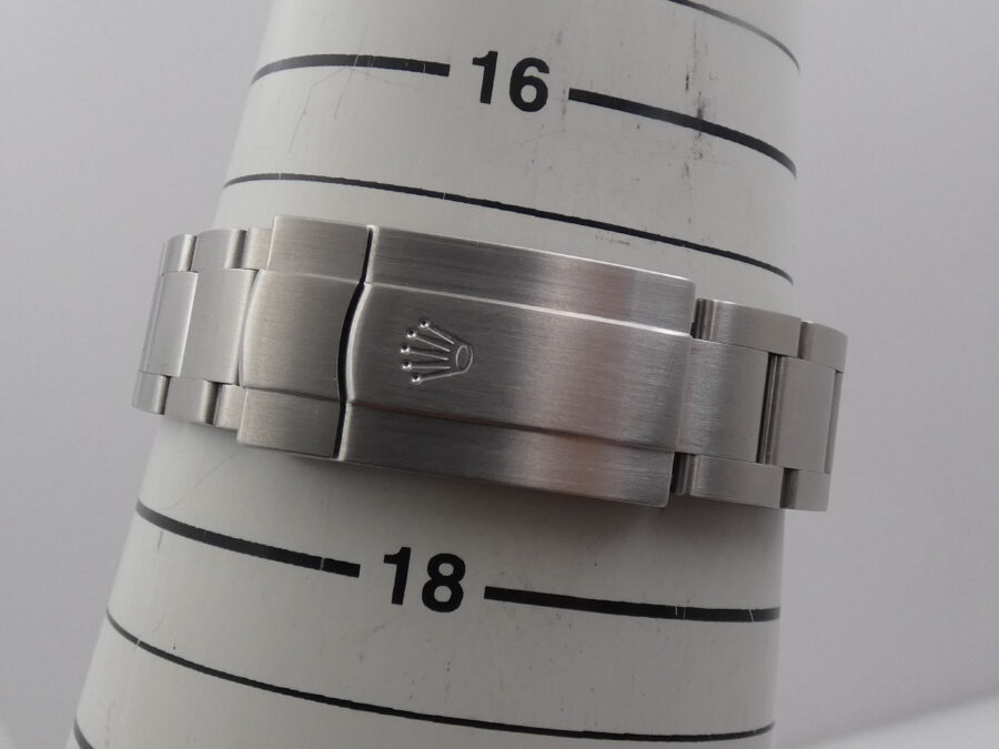 Rolex Oyster Perpetual 34 114200 SALMON DIAL WITH BOX & ROLEX SERVICE Top Condition - immagine 14