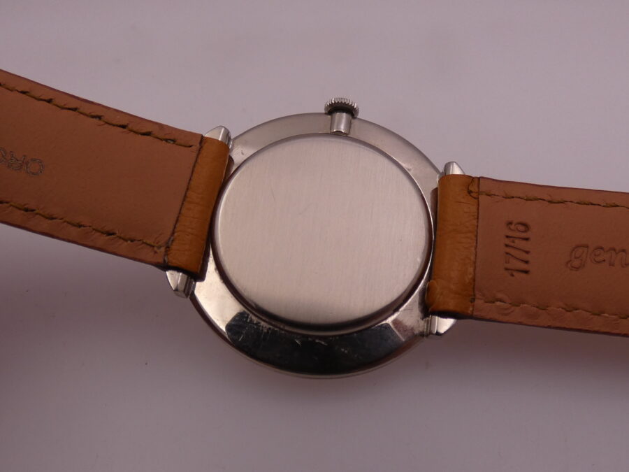 IWC Classic Vintage 1410 Oro Bianco 18Kt Diamond Dial TOP CONDITION Carica Manuale Anni 60's - immagine 14